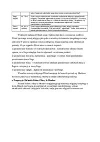 Stopnie religijnego rozwoju wg Goldmana