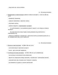 Rozwój w średniej dorosłości