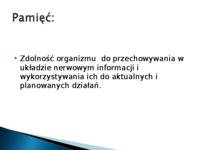  Neurofizjologia pamięci