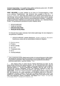 Nurt chłopski w powojennej prozie polskiej