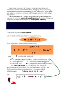 Elektrochemia - definicja i opracowanie