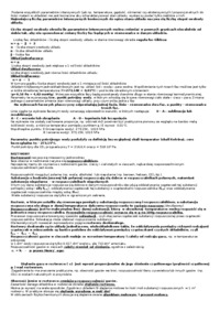 Równowagi fazowe w roztworach