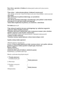 Badania marketingowe i ich cele