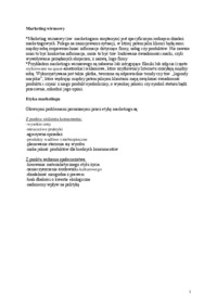 Marketing wirusowy i etyka marketingu