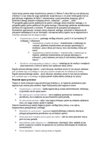 Elementy teorii argumentacji - Subsumcja