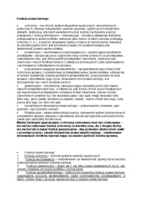 Funkcje prawa karnego - ochronna 