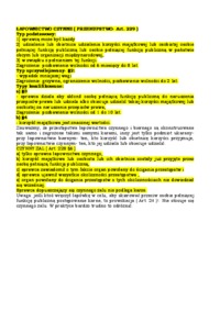 Łapownictwo czynne ( PRZEKUPSTWO- Art. 229 )