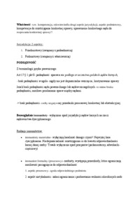 Warunki dopuszczalności procesu-wykład 