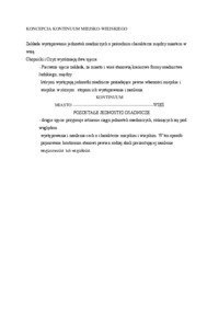 Koncepcja kontinuum miejsko-wiejskiego.