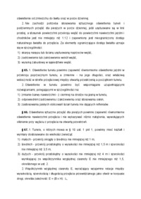 Tunele - podstawa prawna.