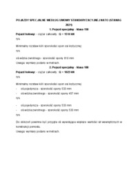 Pojazdy specjalne według umowy standaryzacyjnej NATO.