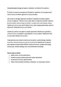 Umowa licencyjna i wygaśnięcie patentu.