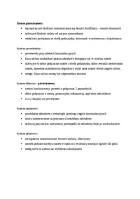 System pierścieniowy, promienisty i pasmowy.