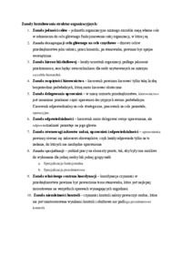 Zasady kształtowania struktur organizacyjnych