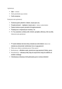 Aglomeracja i jej funkcjonowanie.