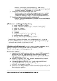 Wstęp do polityki społecznej