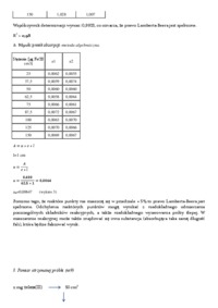 Spektrofotometria-opracowanie