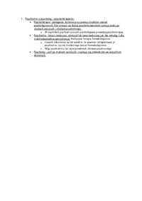 Psychiatra a psycholog i psychoterapeuta