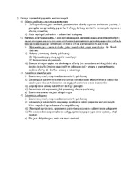 Emisja i sprzedaż papierów wartościowych