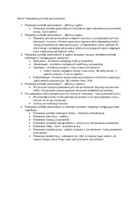 Planowanie potrzeb personalnych