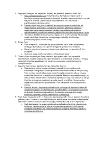 Stopniowy rozwój logistyki