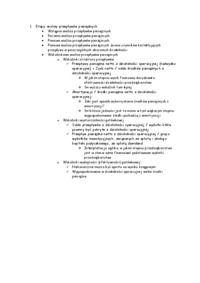 Etapy analizy przepływów pieniężnych