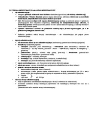 Decyzja administracyjna a akt administracyjny - Postępowanie administracyjne