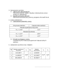 Sprawozdanie techniczne - Różnica dopuszczalna podwójnego ustalenia koincydencji