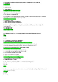 Geodezja wyższa, satelitarna i astronomia geodezyjna - pytania 