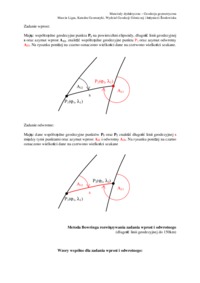 linia-geodezyjna-geodezyjne-zadanie-wprost-i-odwrotne
