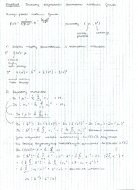 Metoda momentów - ćwiczenia z rachunku wyrównawczego