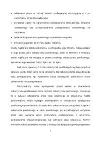 oskarzyciel posilkowy - Prawo 