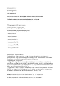 Typy i komponenty przestrzenne lotnisk