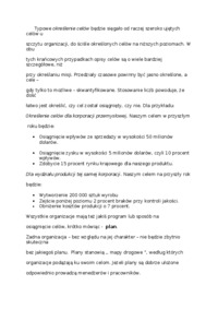 Projektowanie organizacji - Przedsiębiorstwo produkcyjne