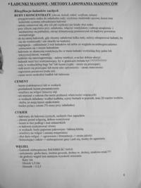 Ładunki masowe-metody ładowania masowców