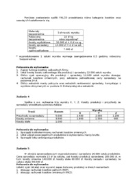 Analiza finansowa - zadania (11 stron)