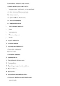 Postępowanie administracyjne - zagadnienia egzaminacyjne