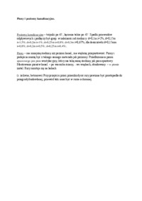 Piony i poziomy kanalizacyjne