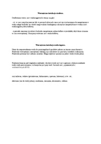 Wewnętrzne instalacje strefowe i wodociągowa