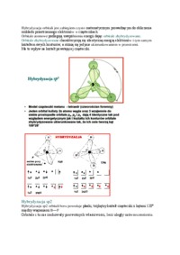 Stany podstawowe, wzbudzone i hybrydyzacja-wykład
