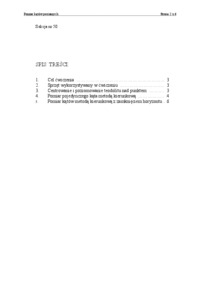 Pomiar kątów poziomych - Teodolit