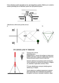 Utrwalenie punktów w terenie