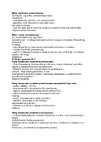 Dyrektywa powodziowa Dokumenty Planistyczne