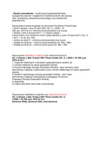 Zagrożenie powodziowe-aspekt prawny