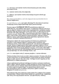 Formowanie się odpływu ze zlewni- opad efektywny