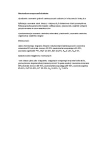 Mechaniczne oczyszczanie ścieków