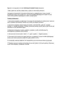 Algorytm rozwiązywania równań nieliniowych metoda Crossa-Łobaczewa