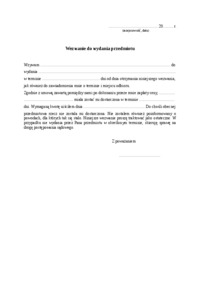 wzor-pisma-wezwanie-do-wydania-przedmiotu