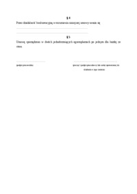 Umowa o zakazie konkurencji  po ustaniu stosunku pracy
