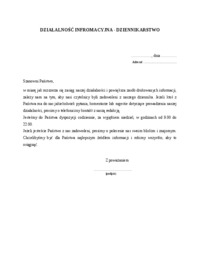 wzor-dzialalnosc-informacyjna-dziennikarstwo